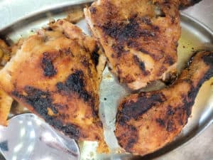 Grilled chicken food in Lisbon
