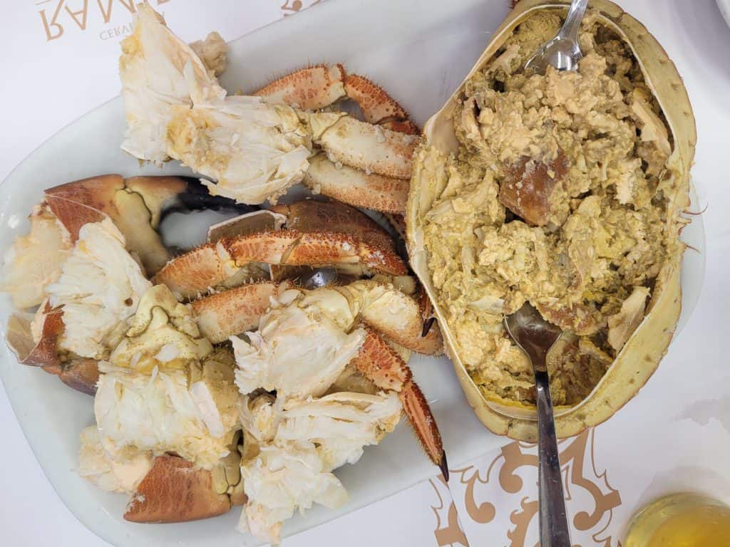 Lisbon Restaurant Guide - Crab at Ramiro