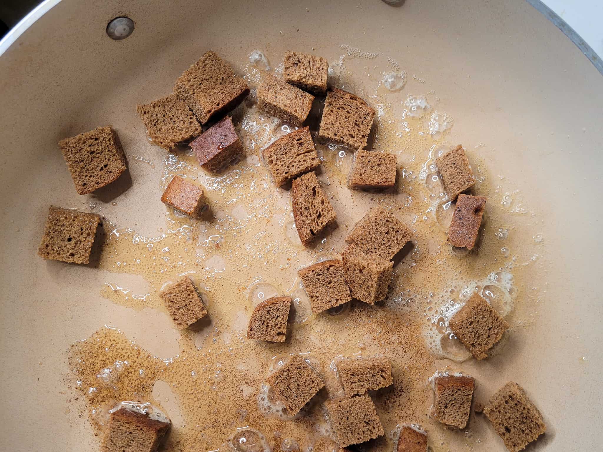 Bread Croutons for Soup - Cook Like Czechs